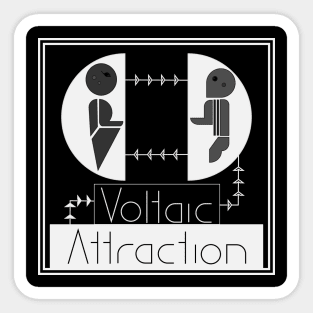 Voltaic Attraction Sticker